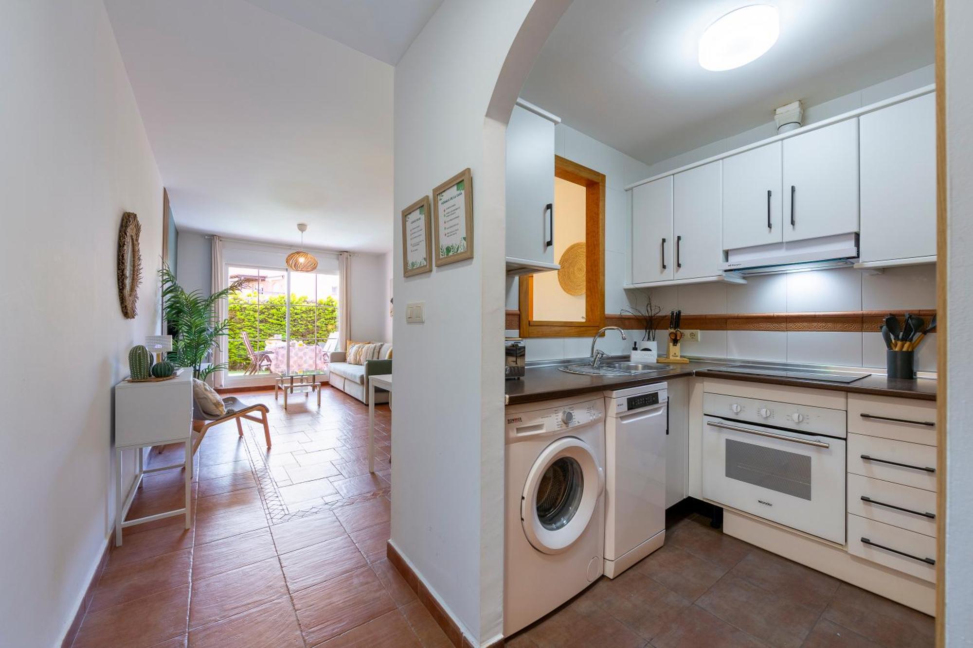 Jardin Privado # Netflix # Playa A 8Min # Wifi # Familia # Apartamento เบรา ภายนอก รูปภาพ