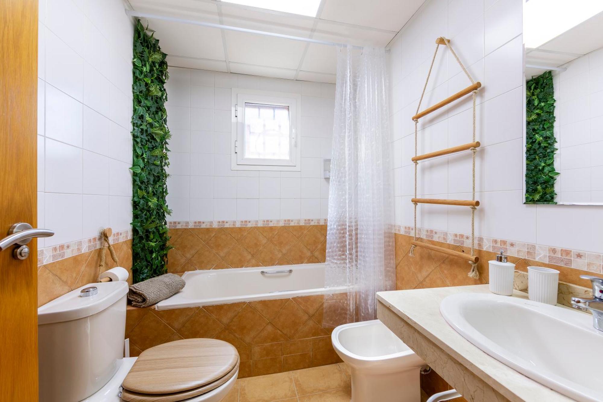 Jardin Privado # Netflix # Playa A 8Min # Wifi # Familia # Apartamento เบรา ภายนอก รูปภาพ