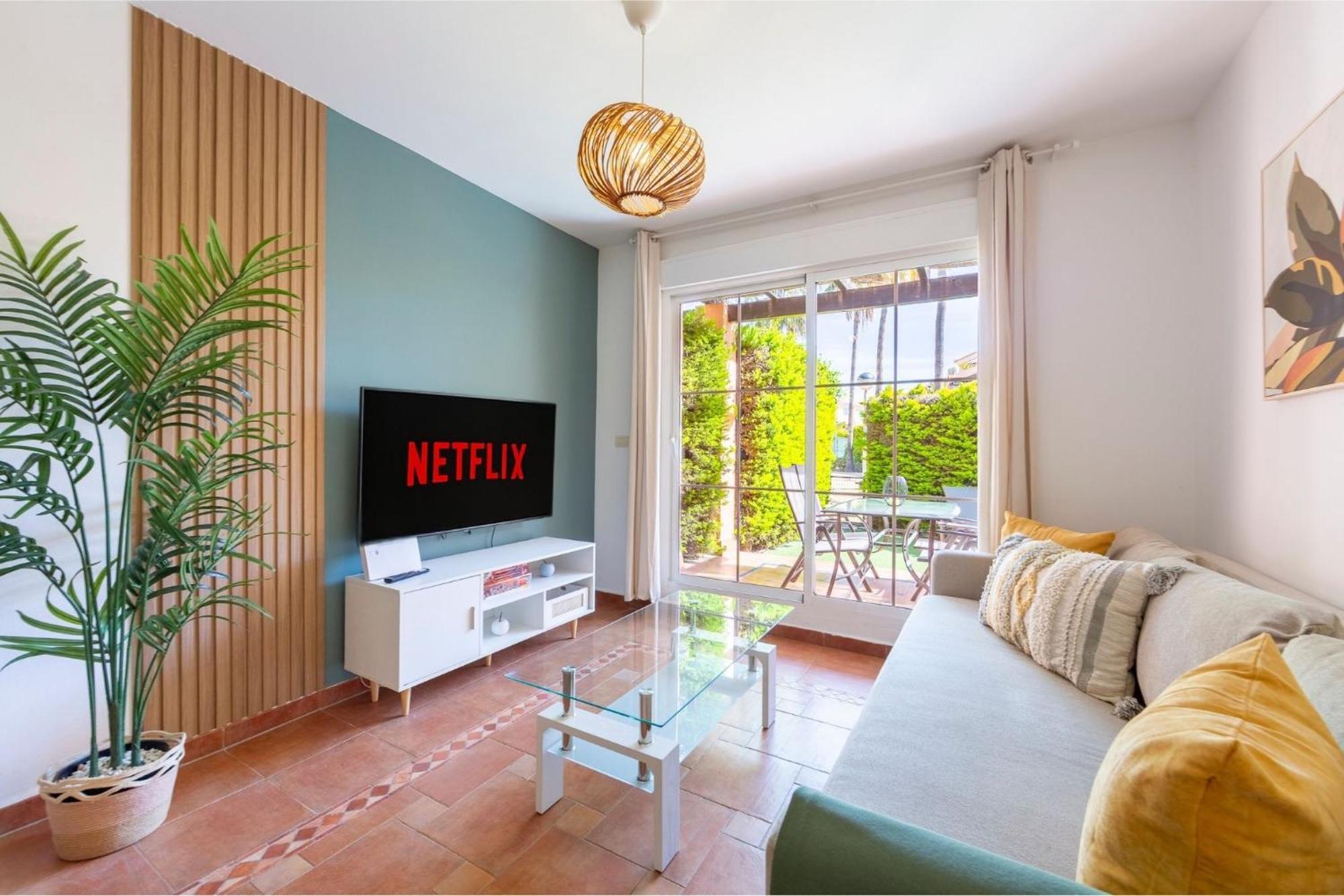 Jardin Privado # Netflix # Playa A 8Min # Wifi # Familia # Apartamento เบรา ภายนอก รูปภาพ
